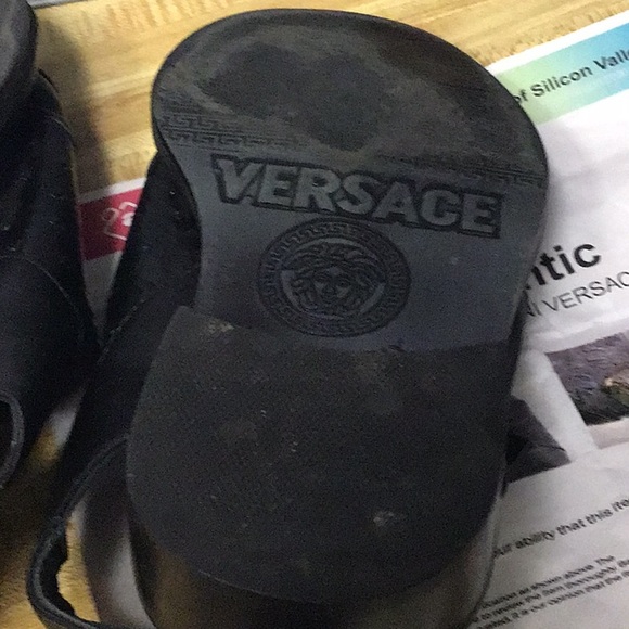Versace Leather Sandals